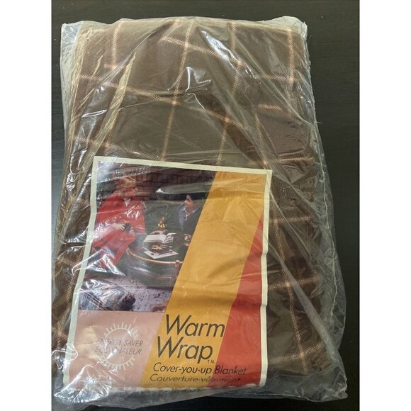 Esmond Other - Vintage Esmond 70s Warm Wrap Acrylic Cover You Up Blanket The Original Snuggie